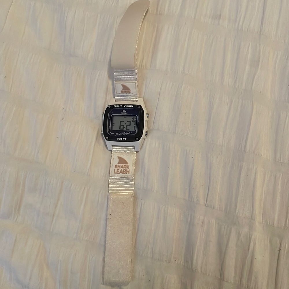 White Freestyle Shark watch